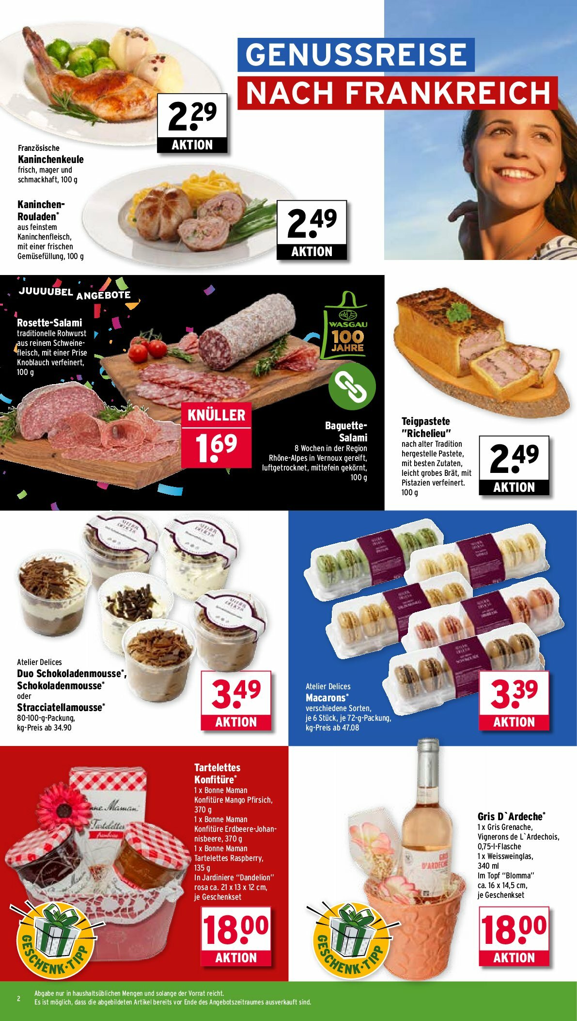 wasgau - Wasgau-Prospekt gültig vom 01.09. bis 06.09. - page: 2