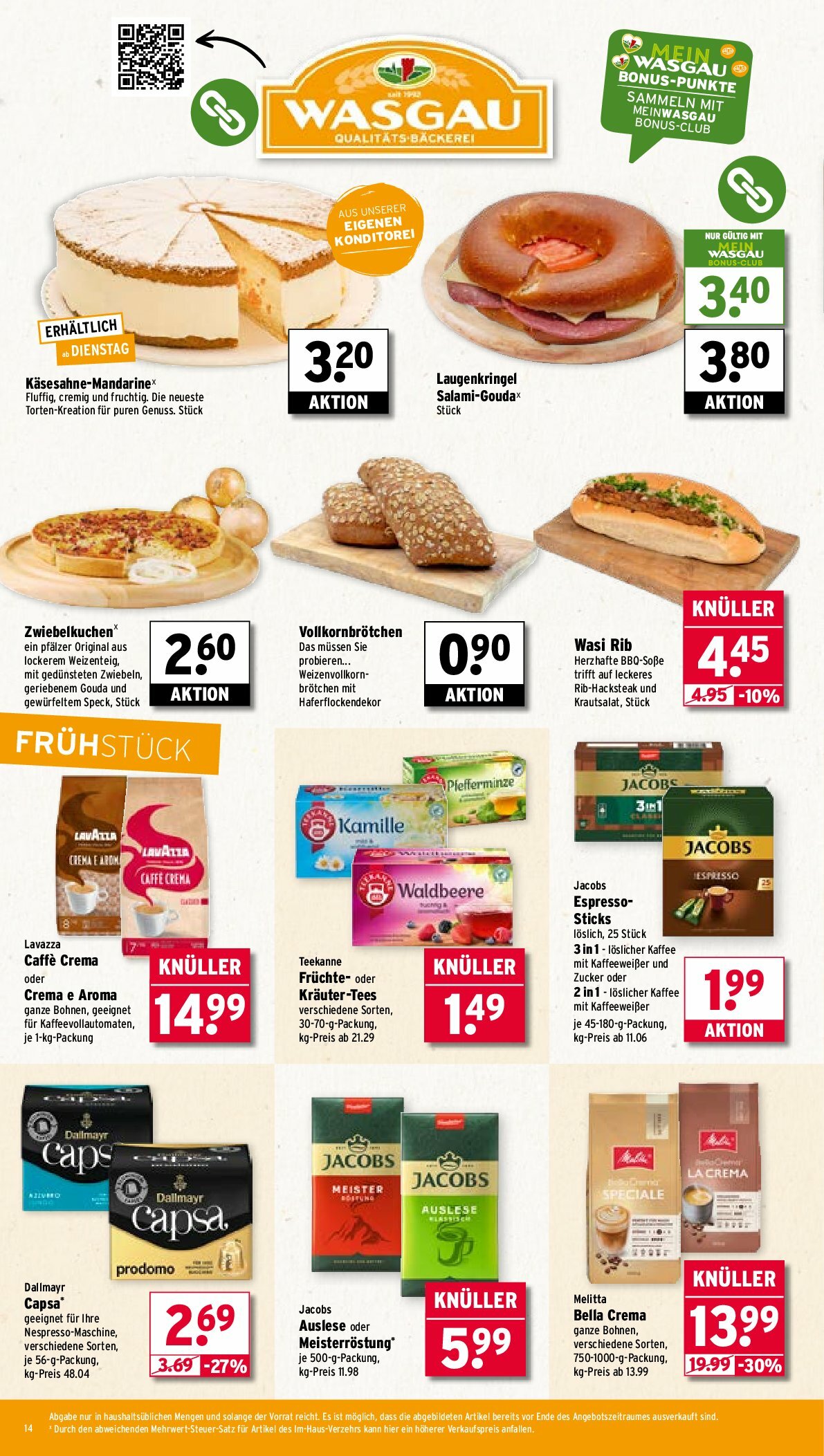 wasgau - Wasgau-Prospekt gültig vom 01.09. bis 06.09. - page: 14