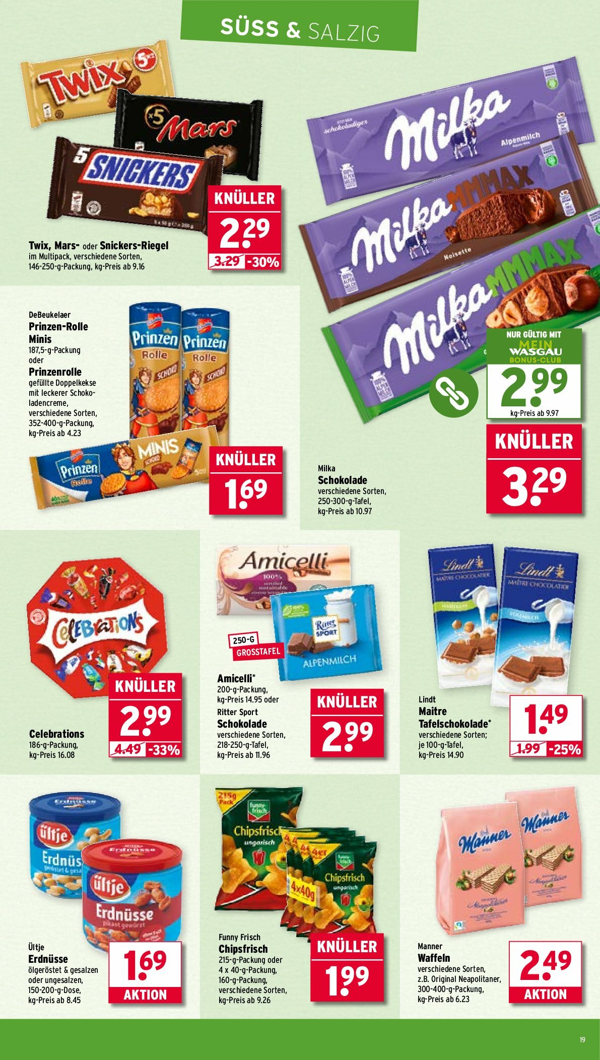 wasgau - Wasgau-Prospekt gültig vom 01.09. bis 06.09. - page: 19