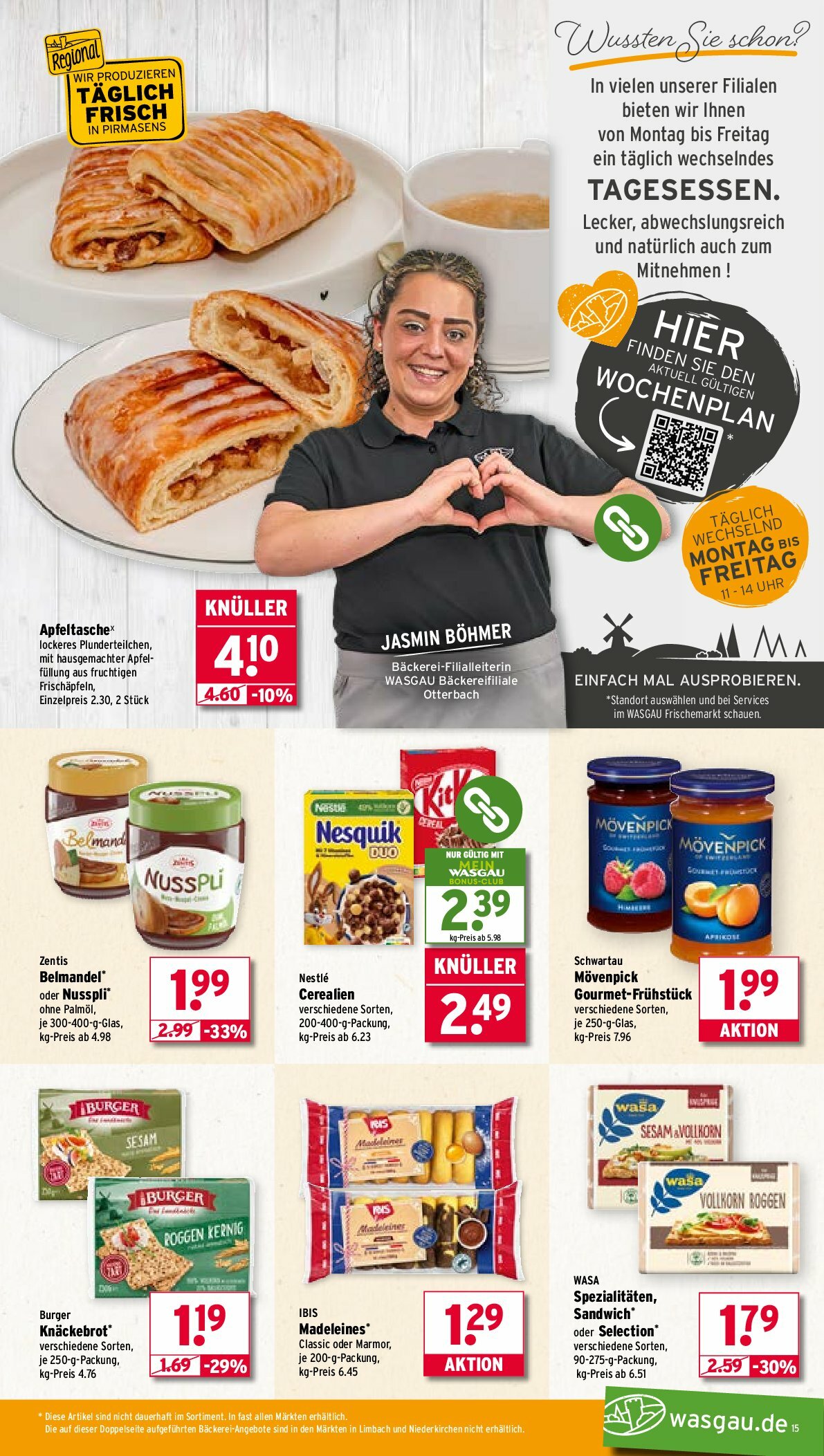 wasgau - Wasgau-Prospekt gültig vom 01.09. bis 06.09. - page: 15