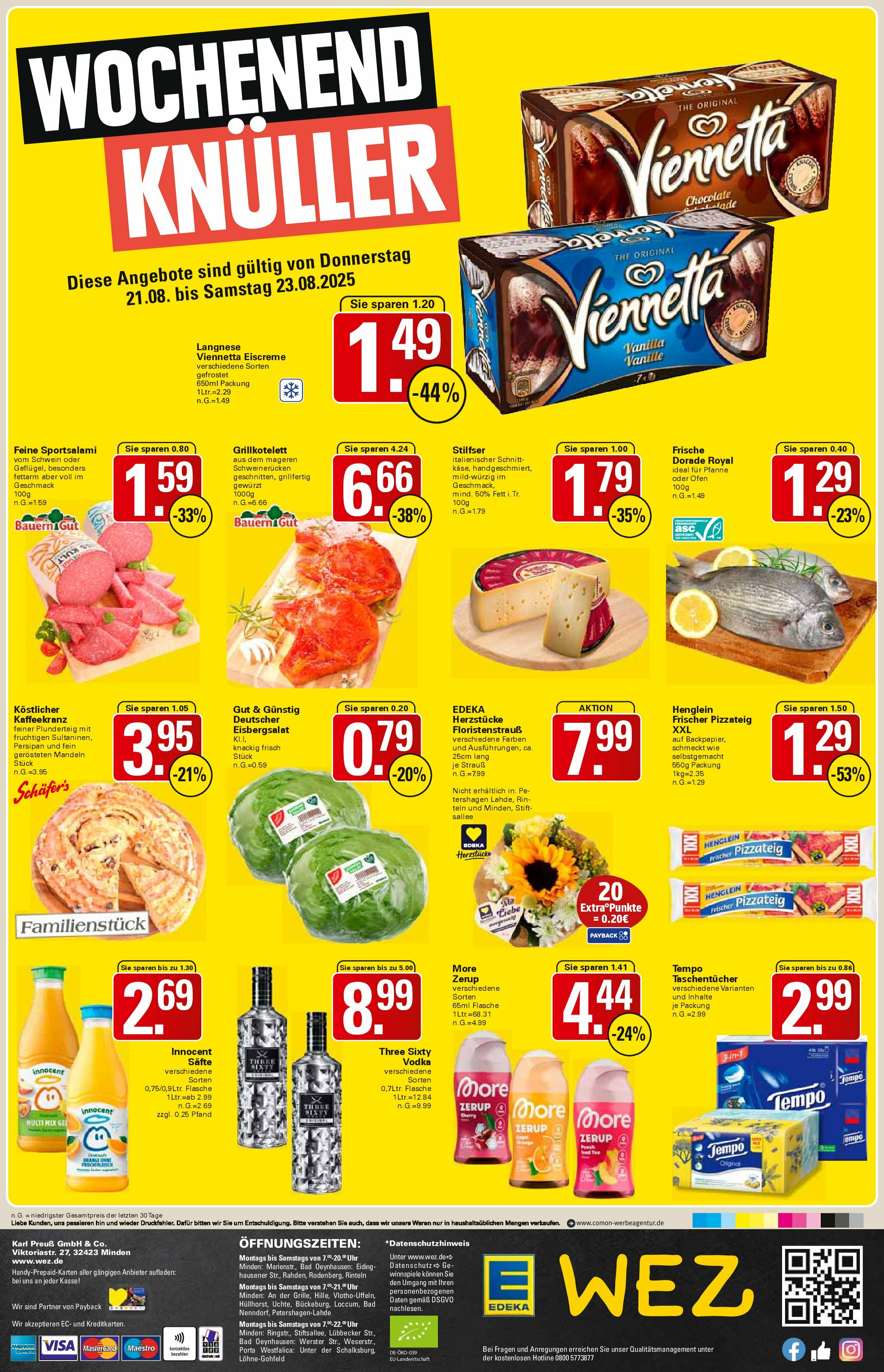 wez - WEZ-Prospekt gültig vom 18.08. bis 23.08. - page: 16