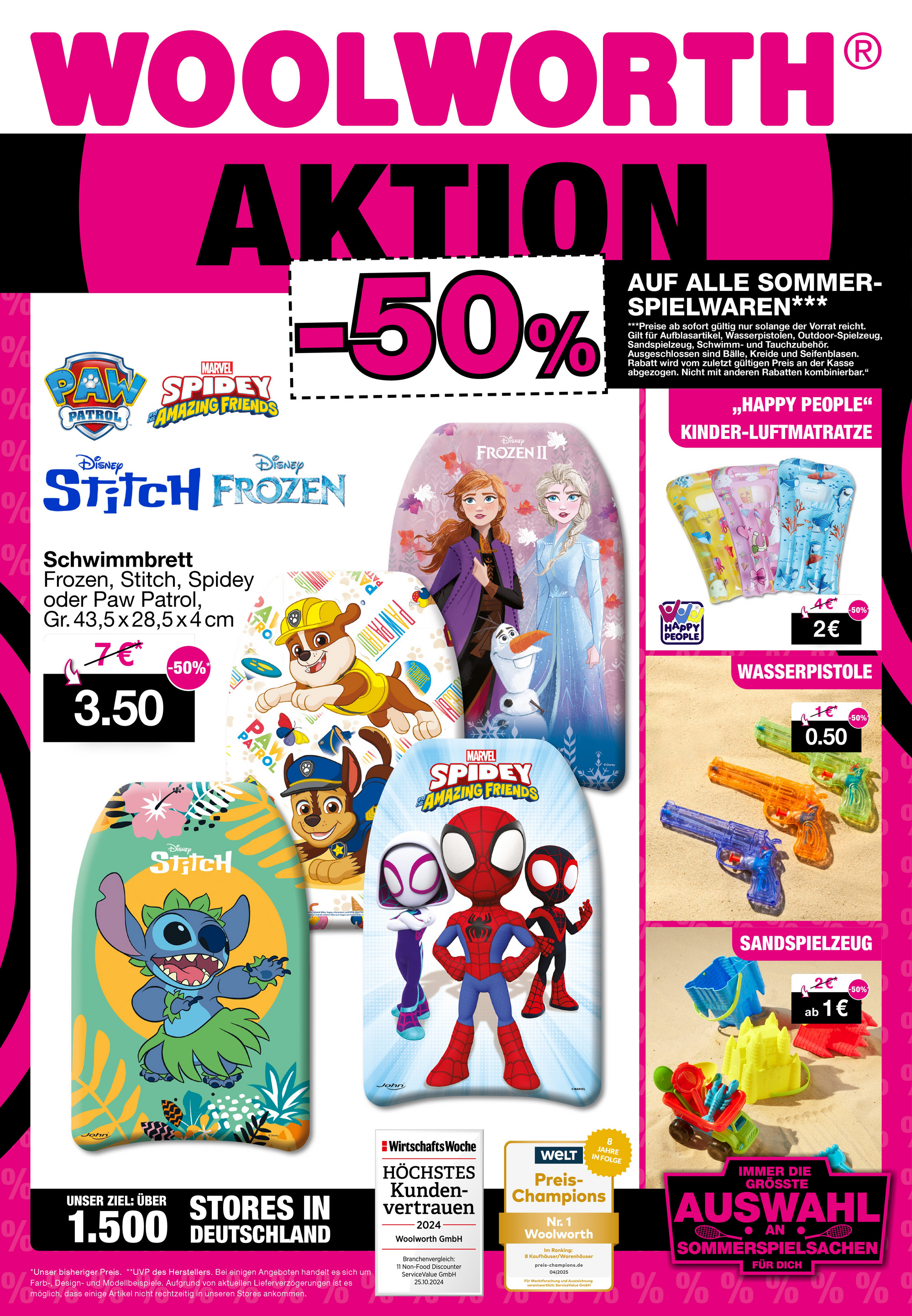 woolworth - Woolworth - Sommerspielwaren-Prospekt gültig vom 20.08. bis 31.08.