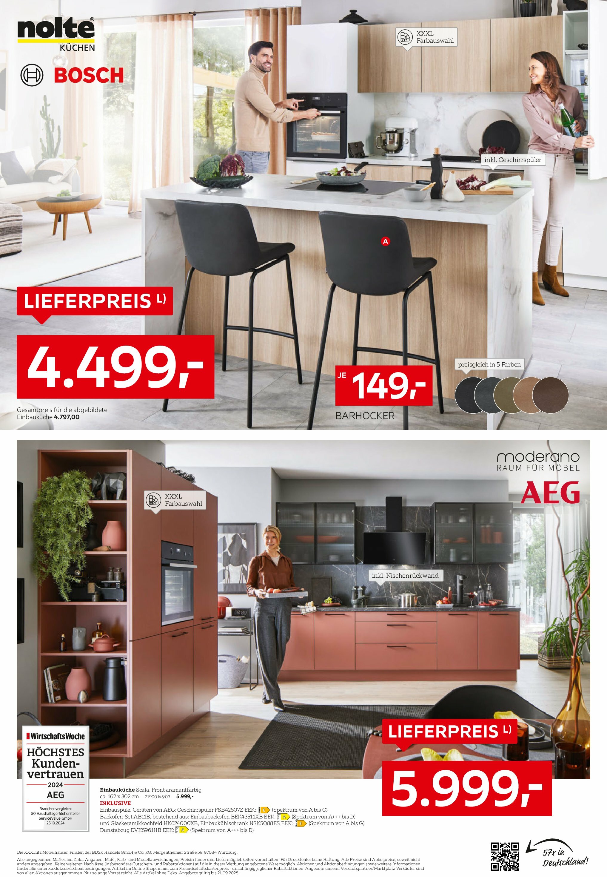 xxxlutz - XXXlutz - Nr. 1 bei Küchen-Prospekt gültig vom 25.08. bis 07.09. - page: 2