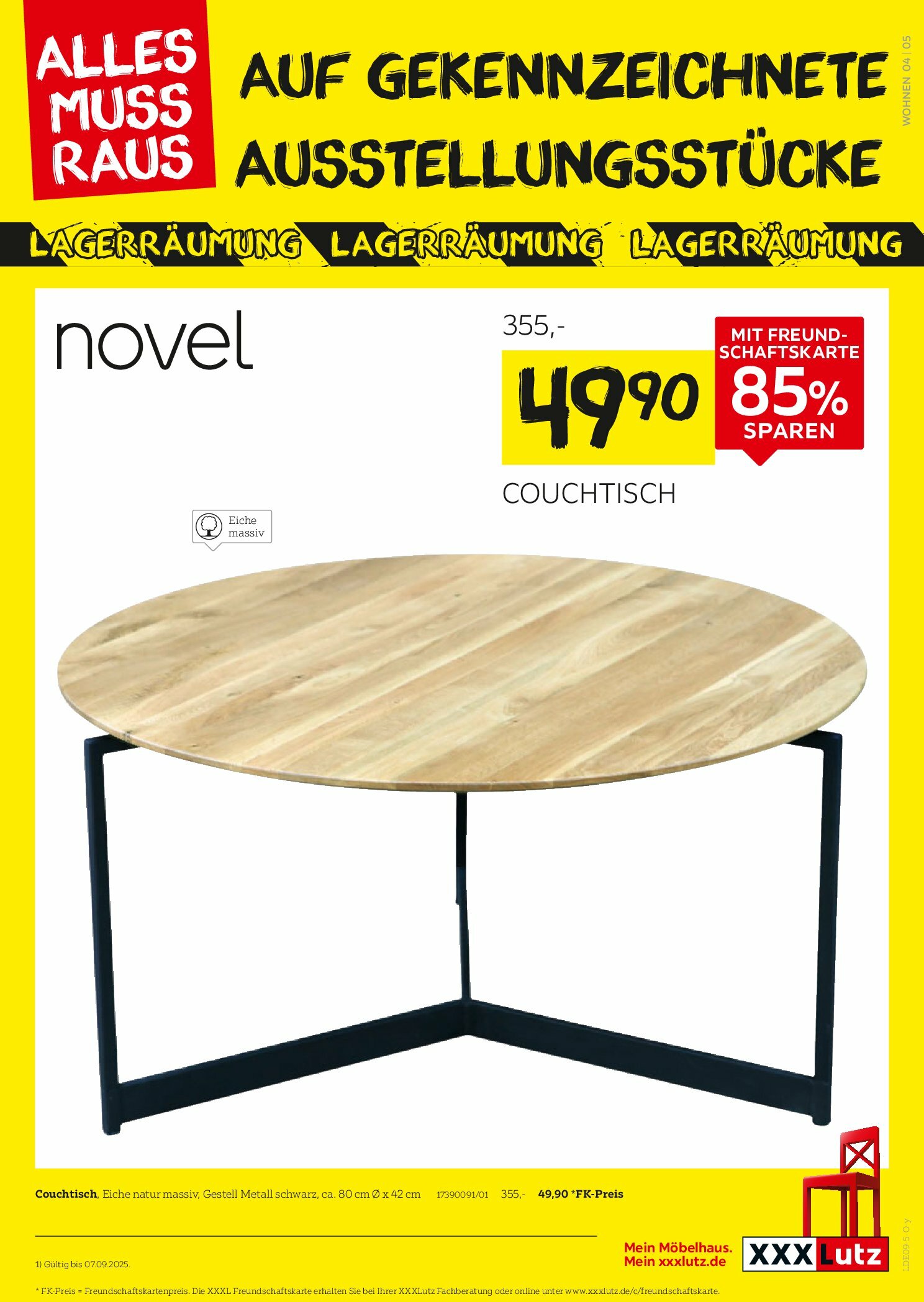 xxxlutz - XXXlutz - Größte Lagerräumungsverkauf-Prospekt gültig vom 25.08. bis 07.09. - page: 5