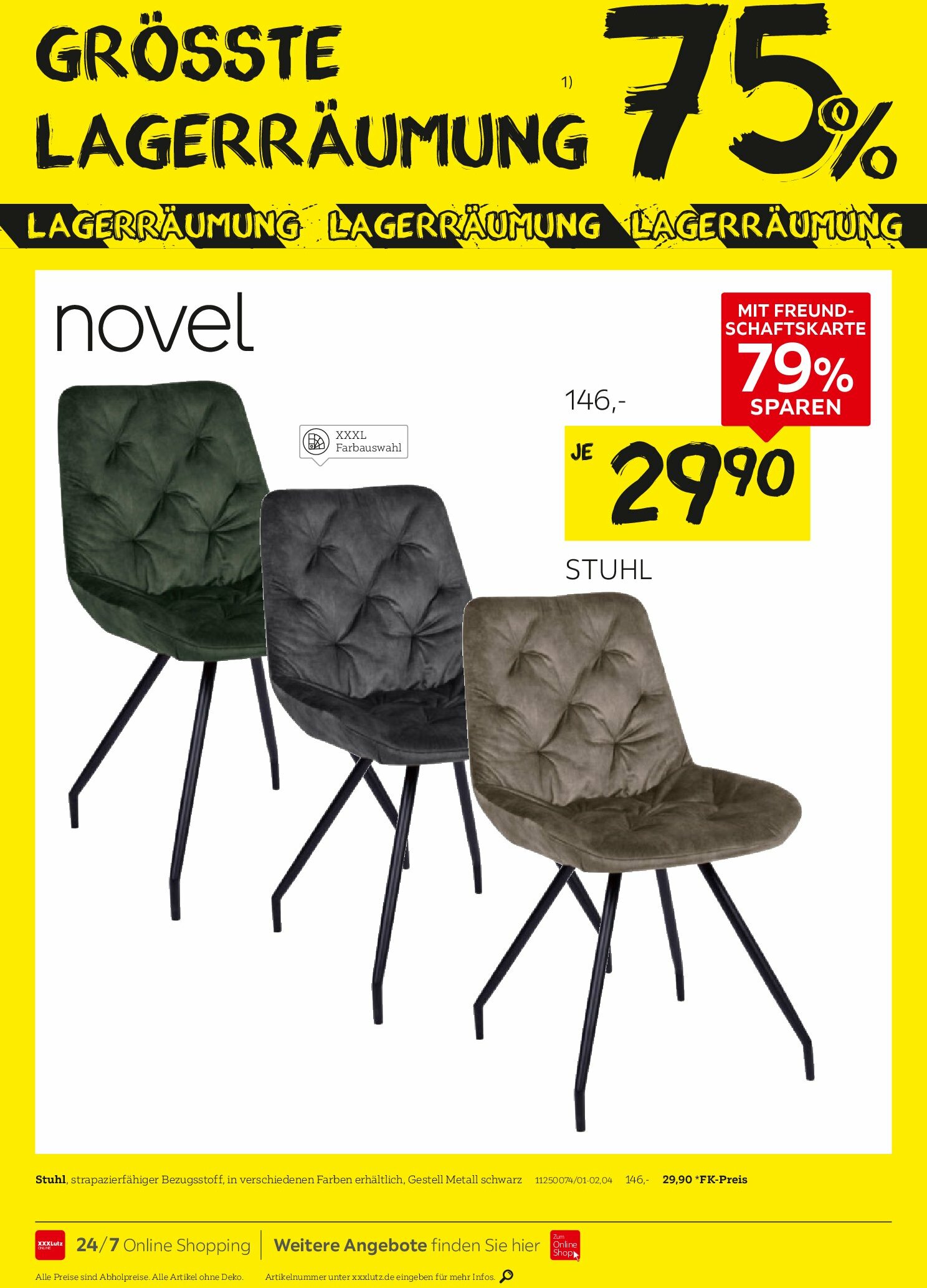 xxxlutz - XXXlutz - Größte Lagerräumungsverkauf-Prospekt gültig vom 25.08. bis 07.09. - page: 2