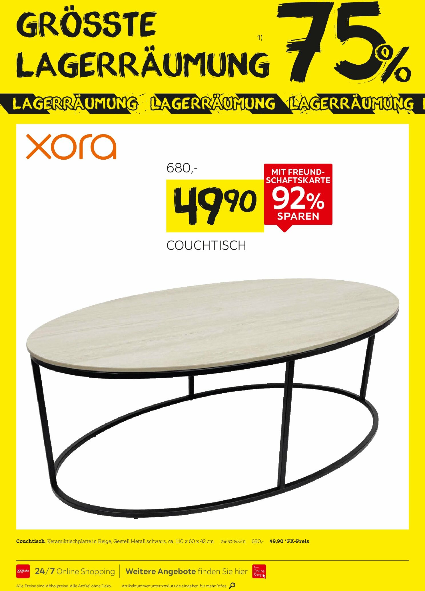 xxxlutz - XXXlutz - Größte Lagerräumungsverkauf-Prospekt gültig vom 25.08. bis 07.09. - page: 6