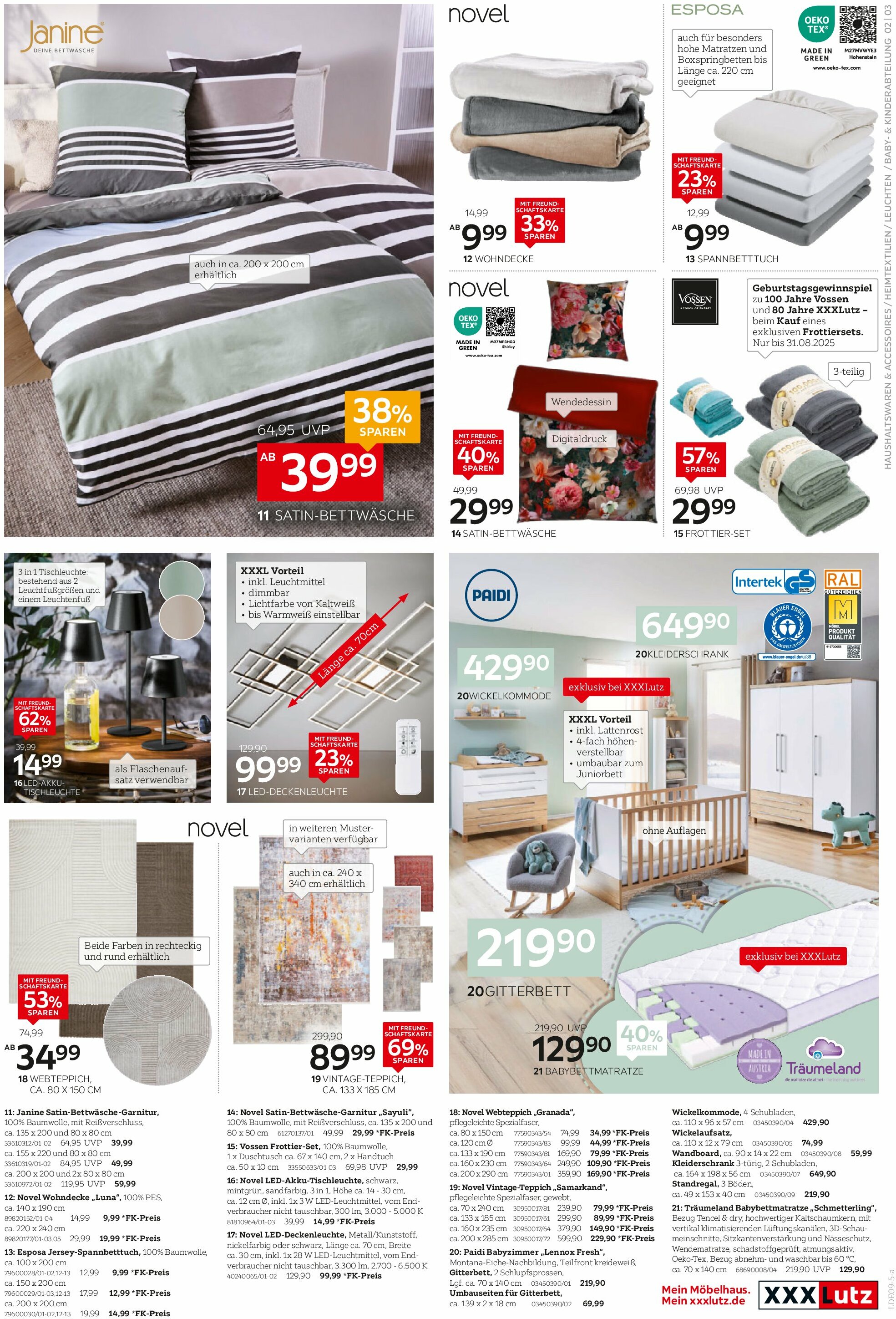 xxxlutz - XXXlutz - Polstermöbel-Testerinnen und -Tester gesucht!-Prospekt gültig vom 25.08. bis 06.09. - page: 3