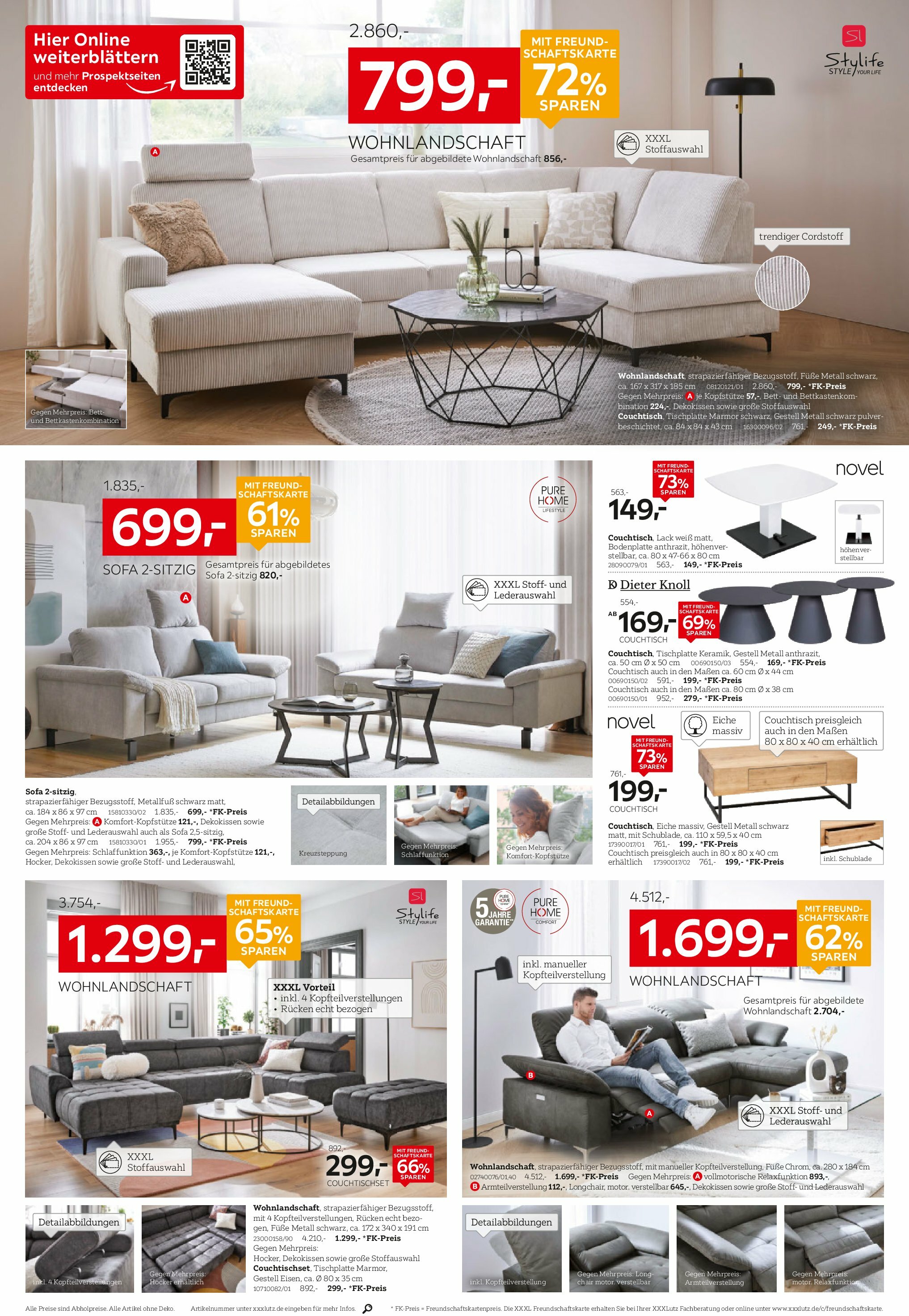 xxxlutz - XXXlutz - Polstermöbel-Testerinnen und -Tester gesucht!-Prospekt gültig vom 25.08. bis 06.09. - page: 4