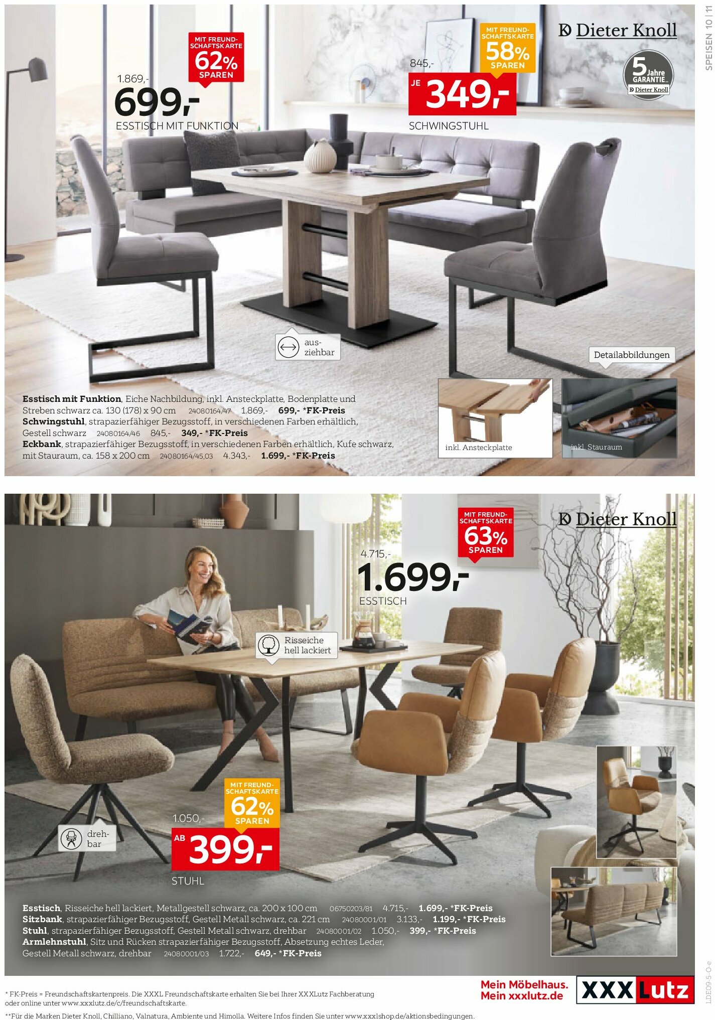 xxxlutz - XXXlutz - Speisen Spezial-Prospekt gültig vom 25.08. bis 07.09. - page: 11