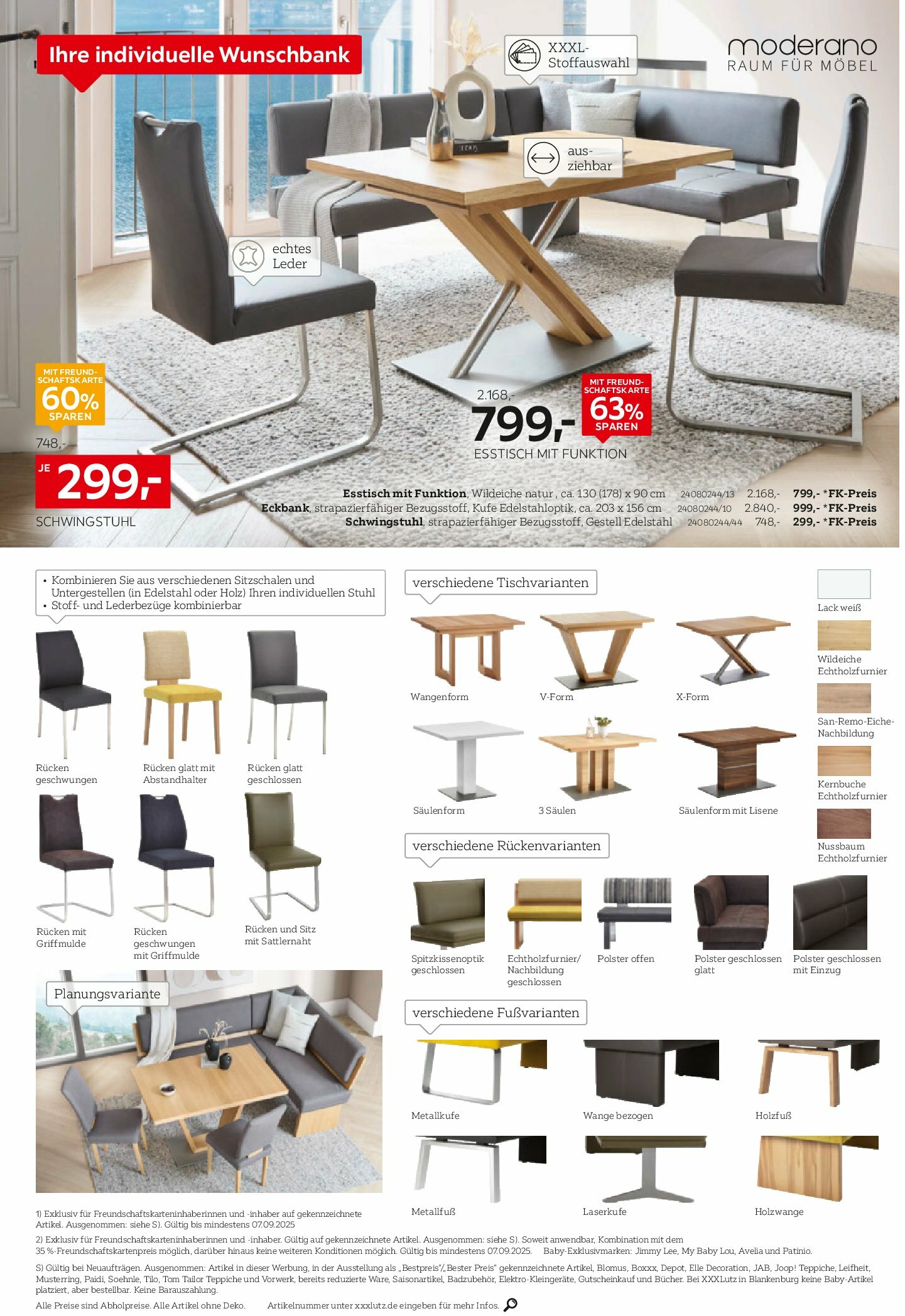 xxxlutz - XXXlutz - Speisen Spezial-Prospekt gültig vom 25.08. bis 07.09. - page: 8