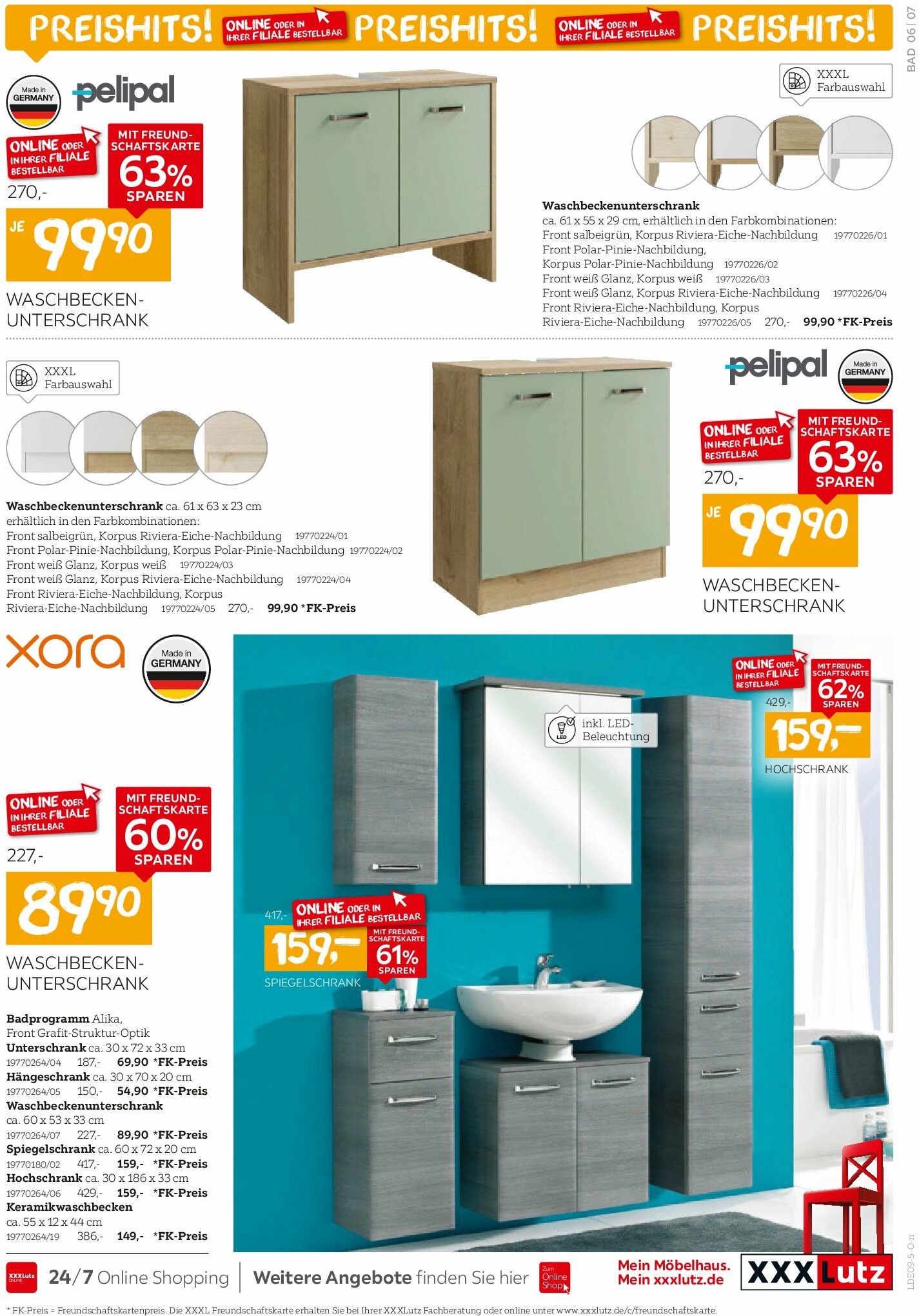 xxxlutz - XXXlutz - Bad Spezial-Prospekt gültig vom 25.08. bis 07.09. - page: 7