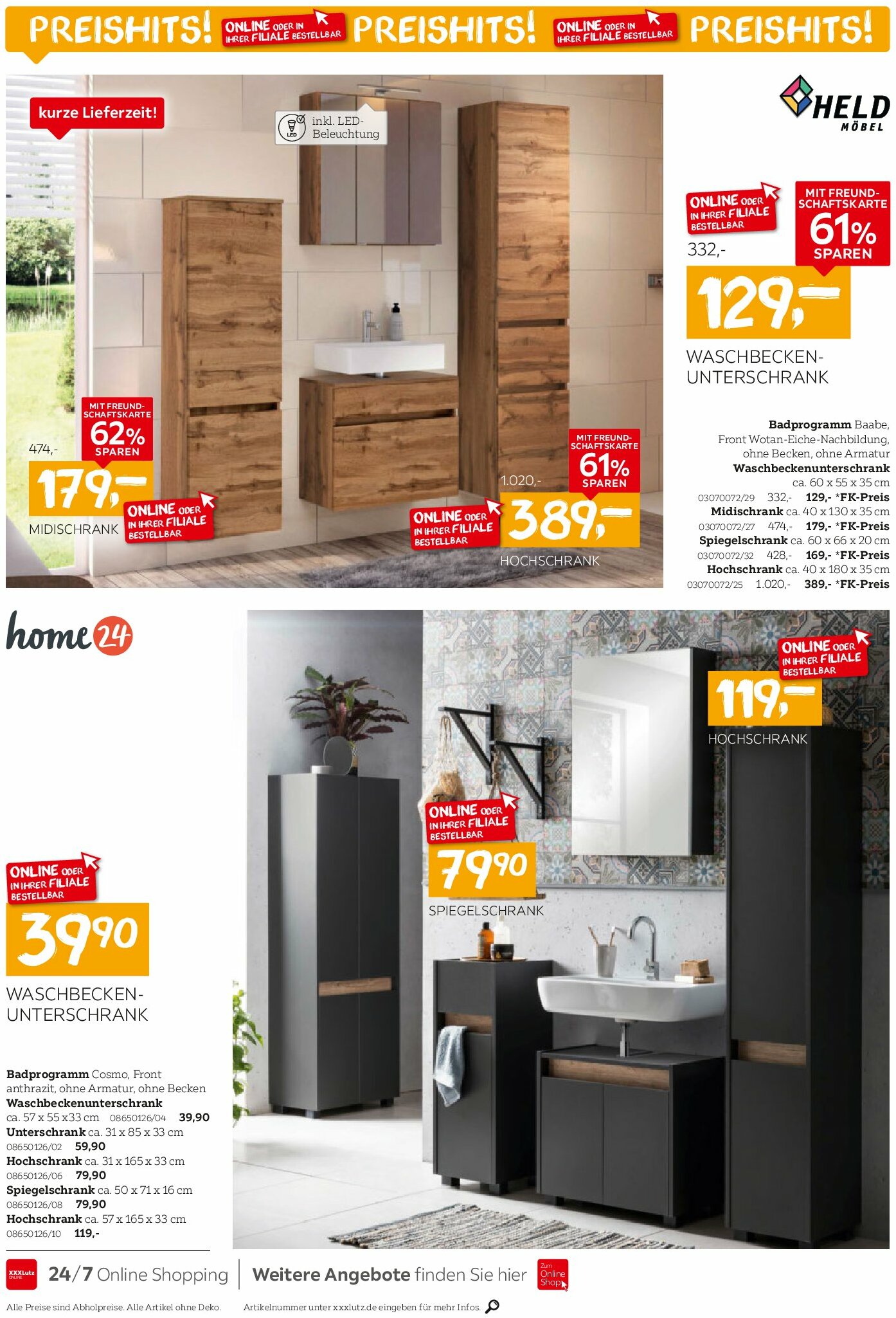 xxxlutz - XXXlutz - Bad Spezial-Prospekt gültig vom 25.08. bis 07.09. - page: 4