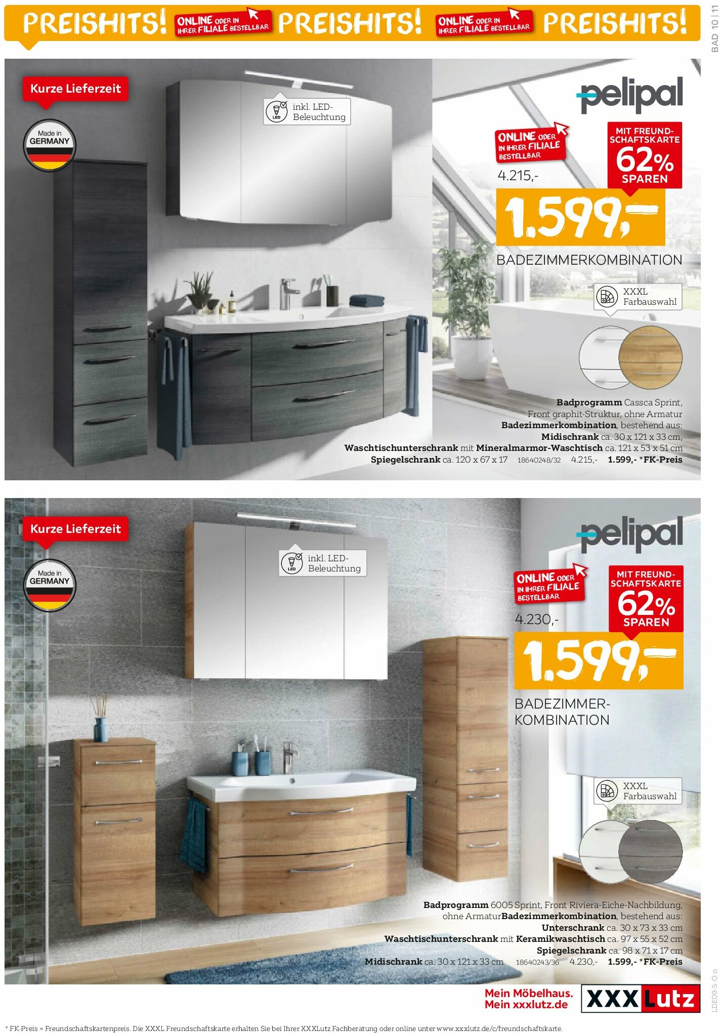 xxxlutz - XXXlutz - Bad Spezial-Prospekt gültig vom 25.08. bis 07.09. - page: 11