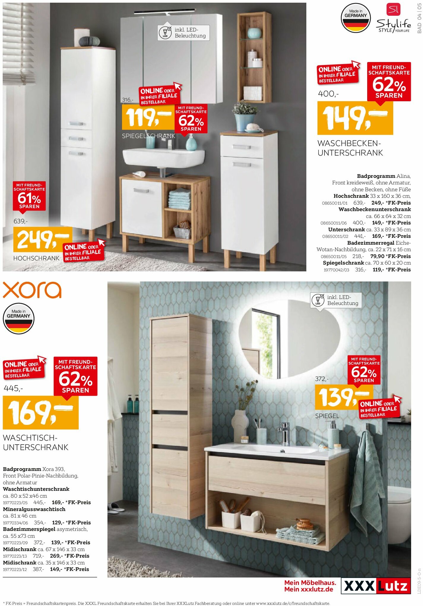 xxxlutz - XXXlutz - Bad Spezial-Prospekt gültig vom 25.08. bis 07.09. - page: 5