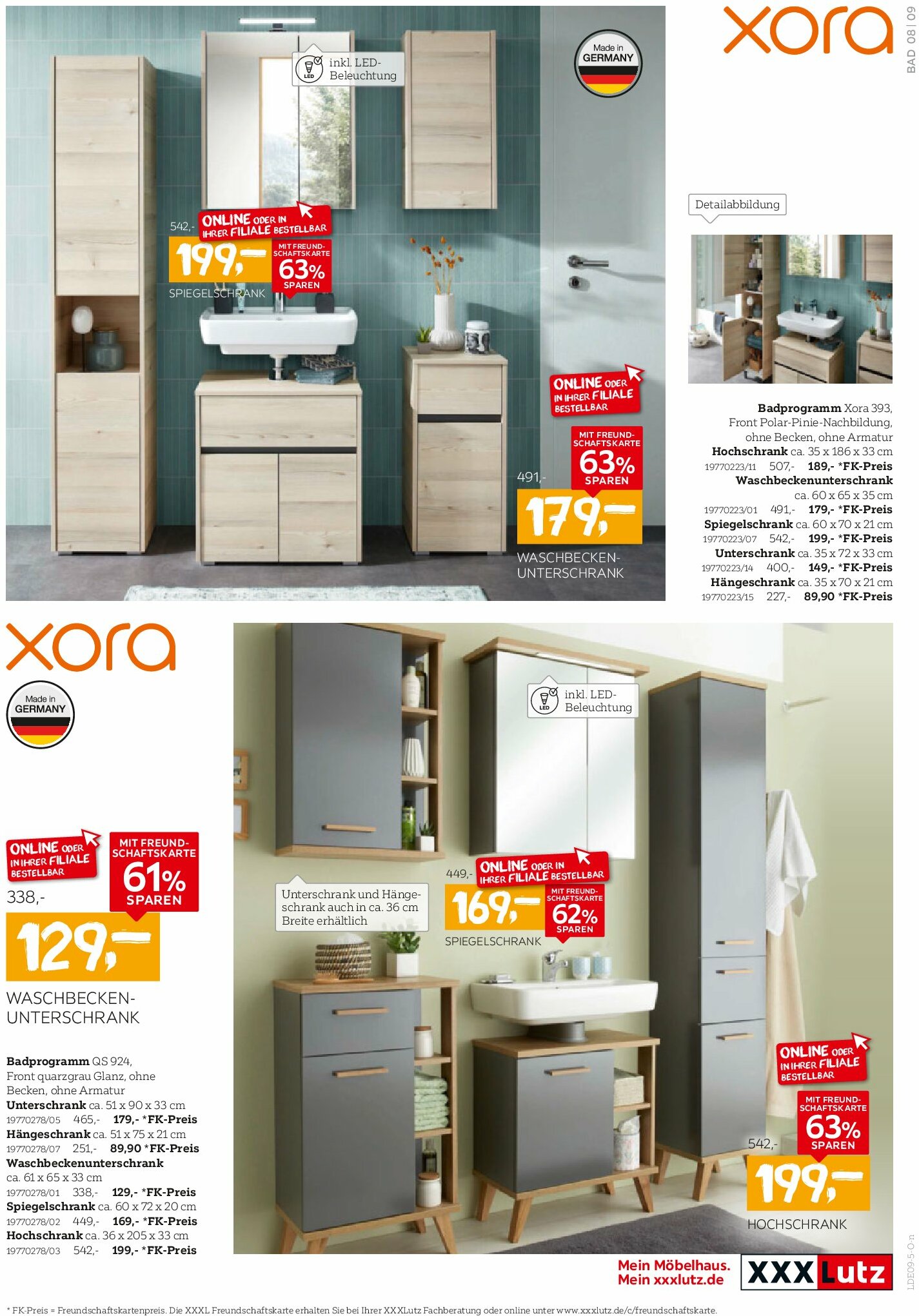 xxxlutz - XXXlutz - Bad Spezial-Prospekt gültig vom 25.08. bis 07.09. - page: 9