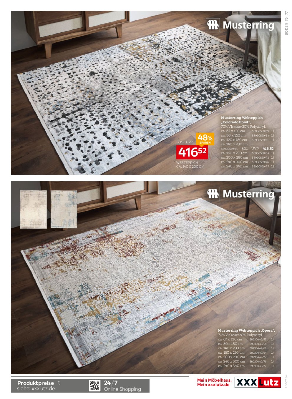 xxxlutz - XXXlutz - Schöner Einrichten-Prospekt gültig vom 01.09. bis 28.02. - page: 77