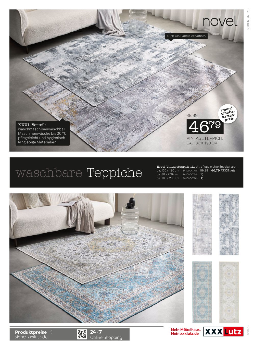 xxxlutz - XXXlutz - Schöner Einrichten-Prospekt gültig vom 01.09. bis 28.02. - page: 75