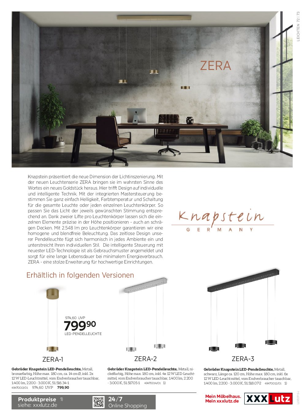 xxxlutz - XXXlutz - Schöner Einrichten-Prospekt gültig vom 01.09. bis 28.02. - page: 73