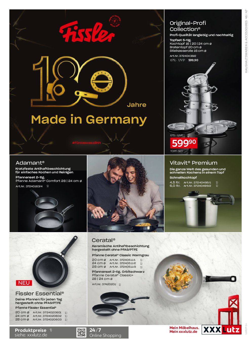 xxxlutz - XXXlutz - Schöner Einrichten-Prospekt gültig vom 01.09. bis 28.02. - page: 47