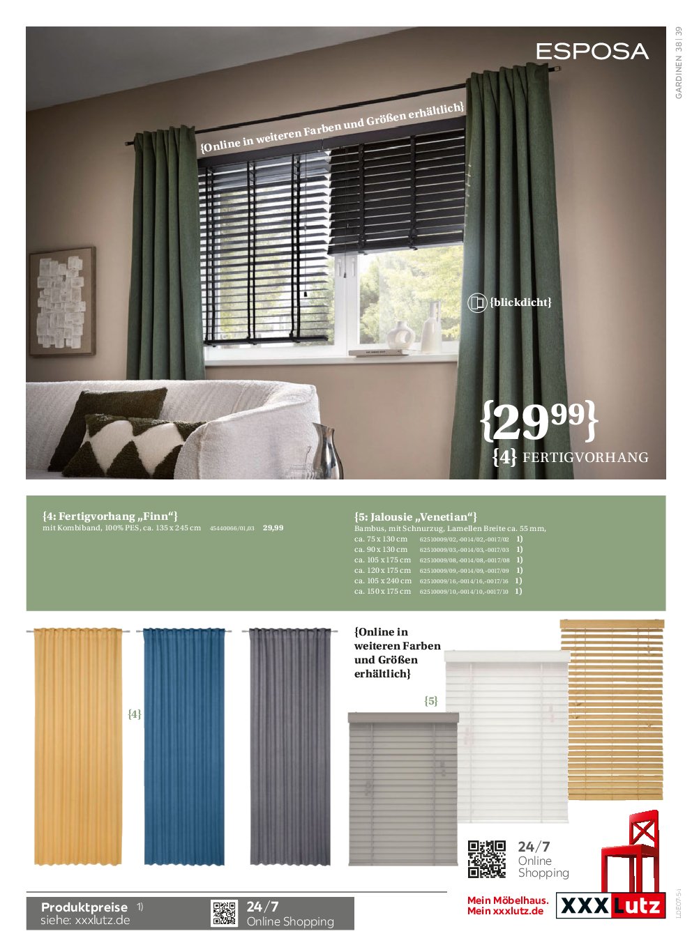 xxxlutz - XXXlutz - Schöner Einrichten-Prospekt gültig vom 01.09. bis 28.02. - page: 39