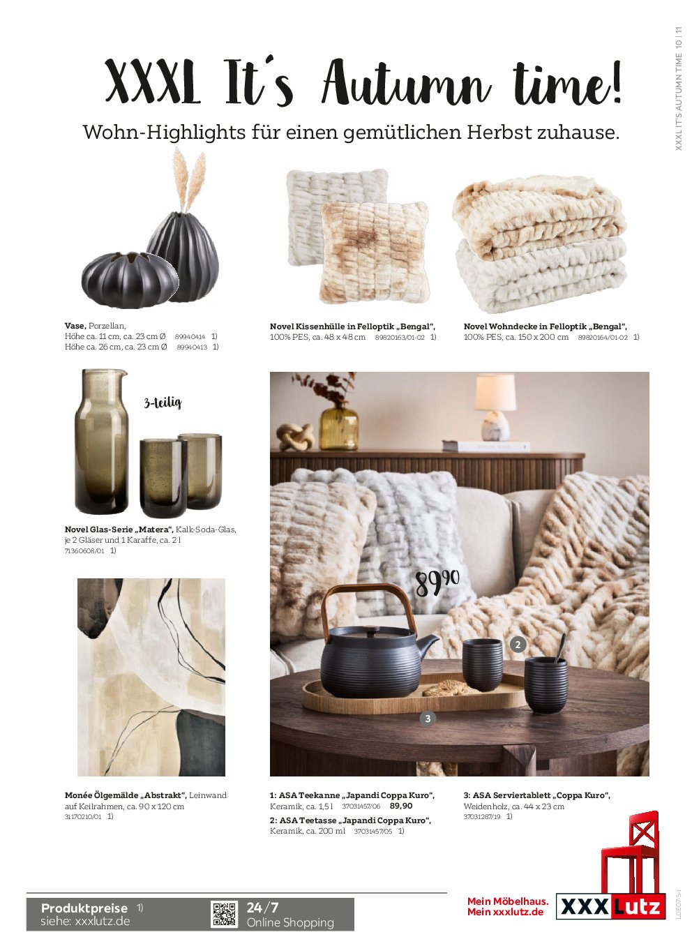 xxxlutz - XXXlutz - Schöner Einrichten-Prospekt gültig vom 01.09. bis 28.02. - page: 11