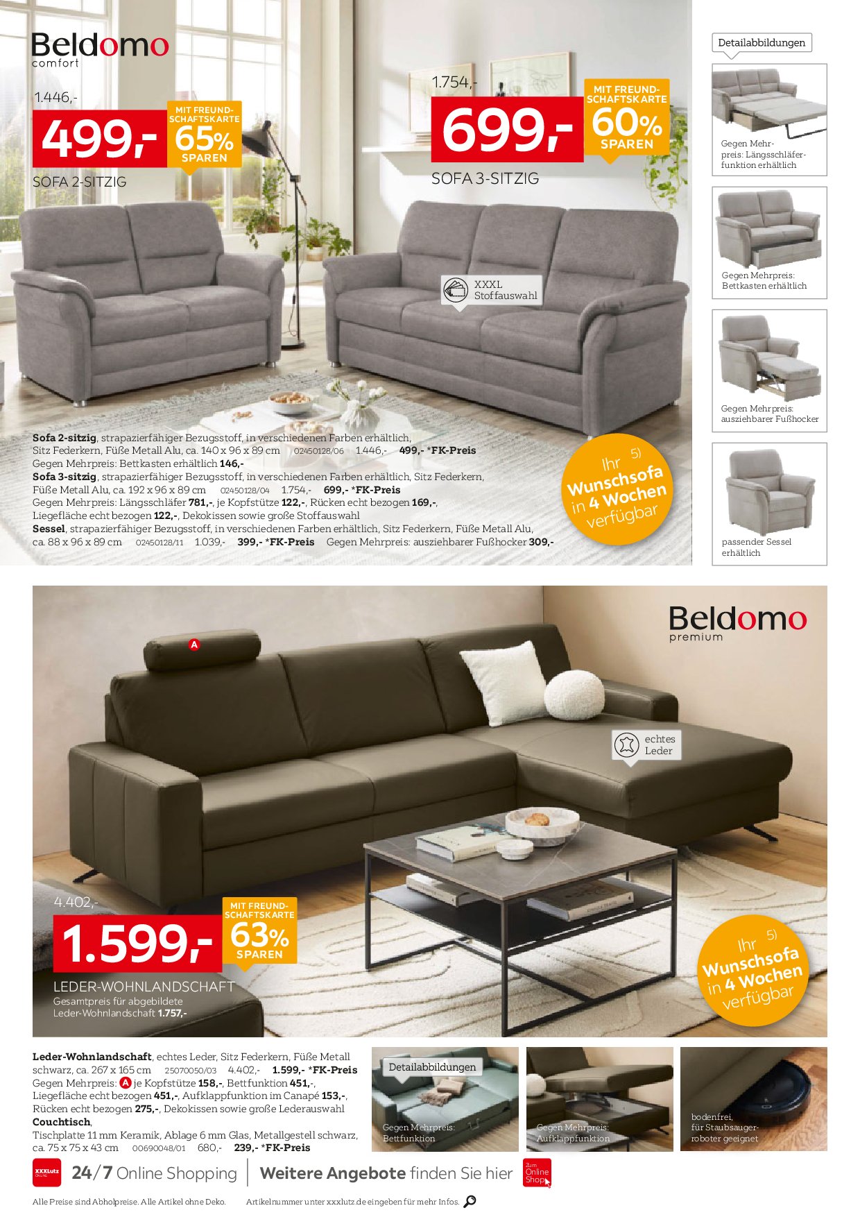 xxxlutz - XXXlutz - Polster Spezial-Prospekt gültig vom 01.09. bis 14.09. - page: 8