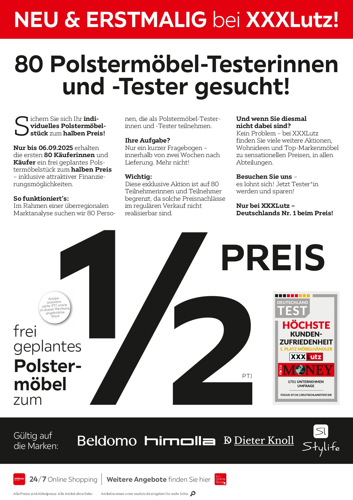 xxxlutz - XXXlutz - Polster Spezial-Prospekt gültig vom 01.09. bis 14.09. - page: 2