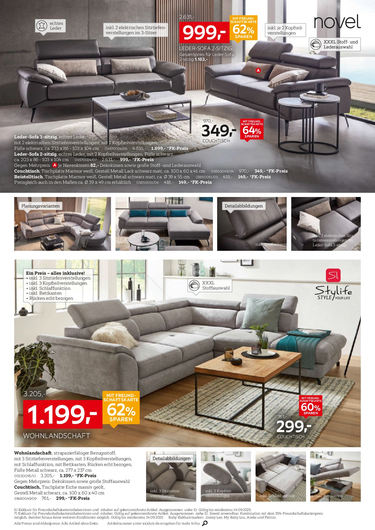 xxxlutz - XXXlutz - Polster Spezial-Prospekt gültig vom 01.09. bis 14.09. - page: 20