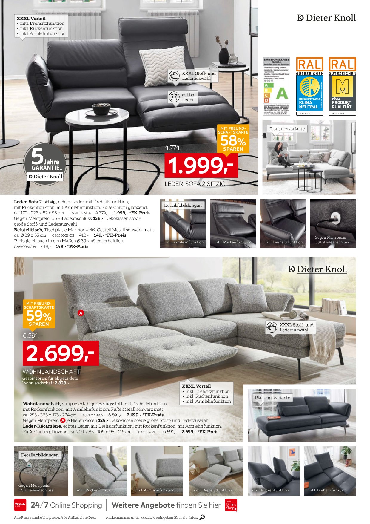 xxxlutz - XXXlutz - Polster Spezial-Prospekt gültig vom 01.09. bis 14.09. - page: 18