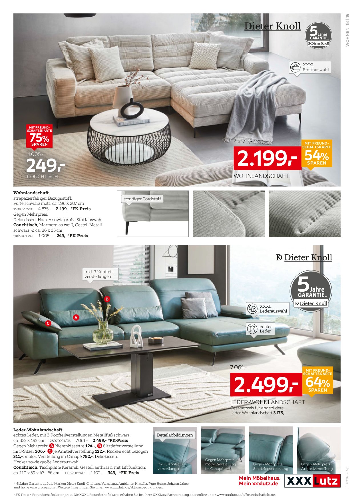 xxxlutz - XXXlutz - Polster Spezial-Prospekt gültig vom 01.09. bis 14.09. - page: 19