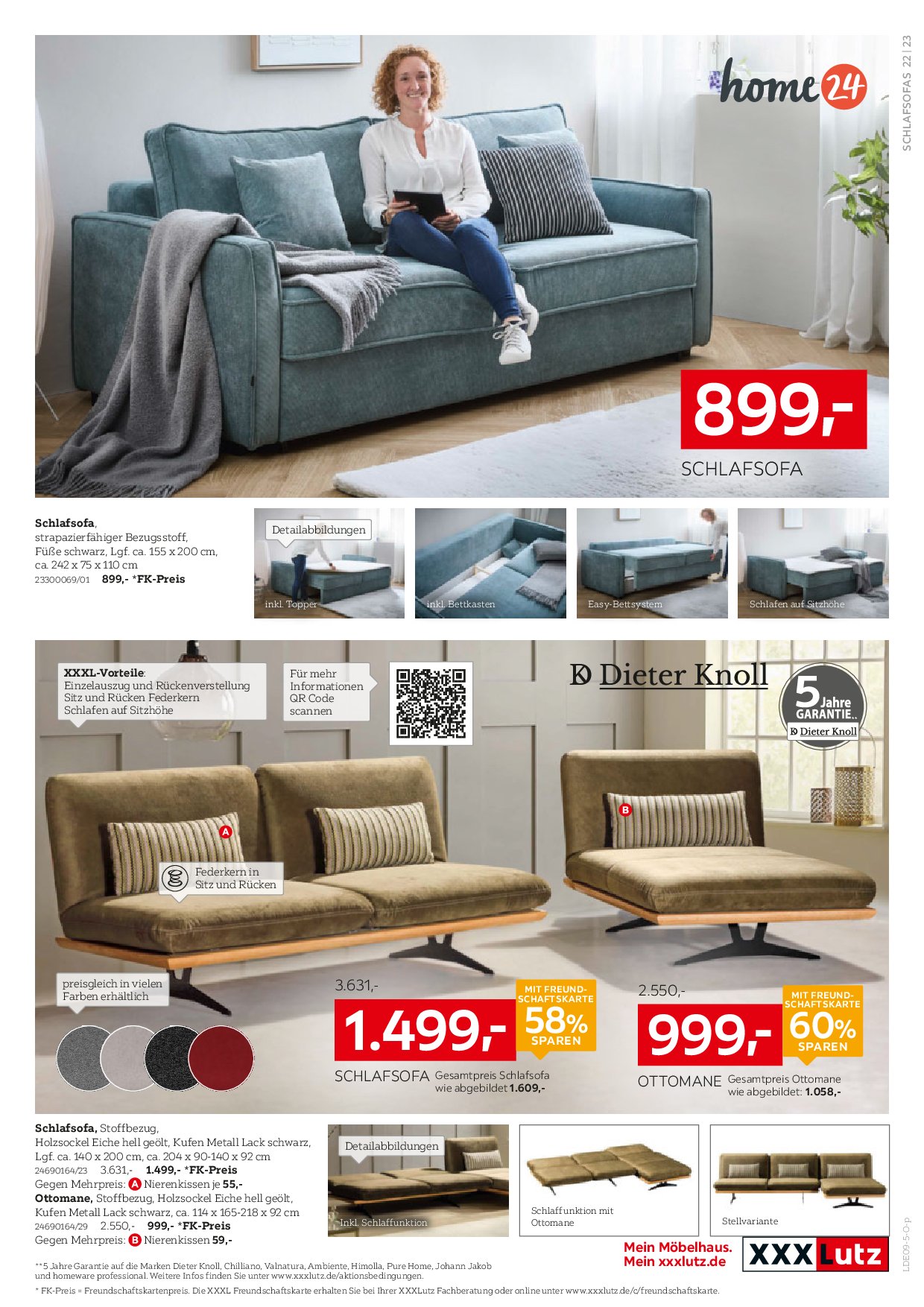 xxxlutz - XXXlutz - Polster Spezial-Prospekt gültig vom 01.09. bis 14.09. - page: 23