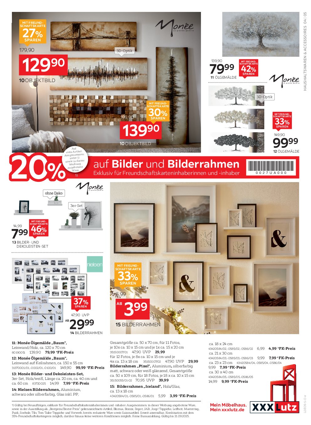 xxxlutz - XXXlutz - Restaurantgutscheine-Prospekt gültig vom 04.09. bis 20.09. - page: 9