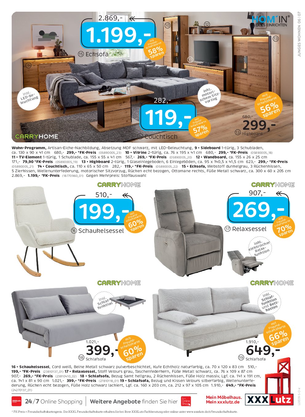 xxxlutz - XXXlutz - Restaurantgutscheine-Prospekt gültig vom 04.09. bis 20.09. - page: 11