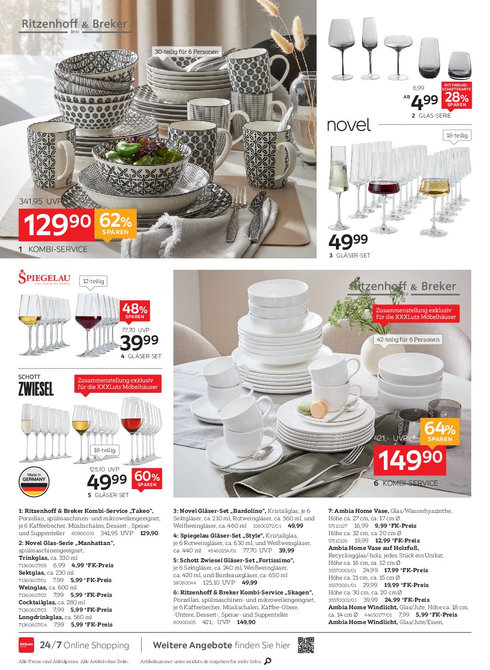 xxxlutz - XXXlutz - Restaurantgutscheine-Prospekt gültig vom 04.09. bis 20.09. - page: 6