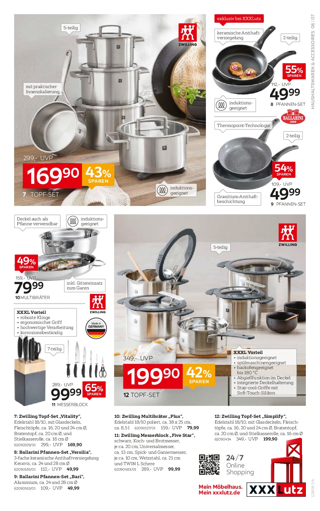 xxxlutz - XXXlutz - Wohnaccessoires-Prospekt gültig vom 01.09. bis 14.09. - page: 7