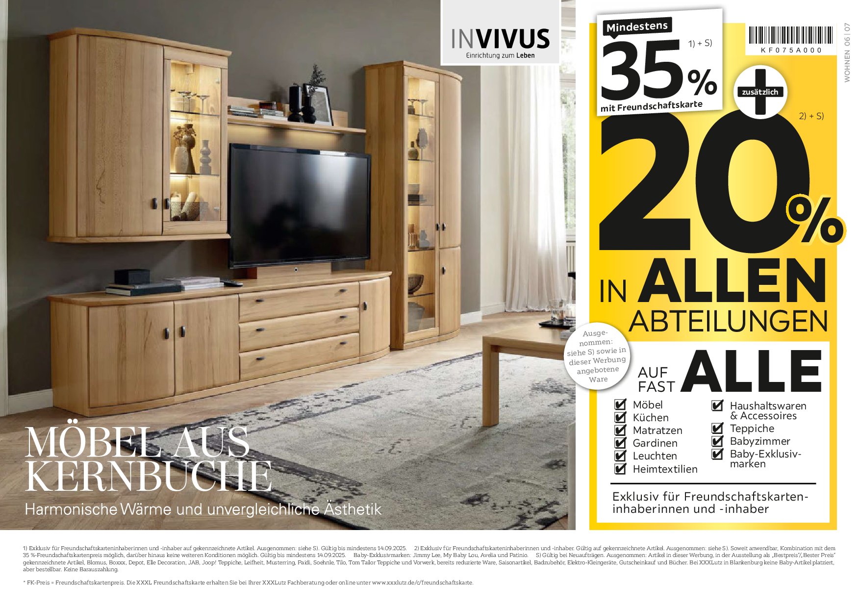 xxxlutz - XXXlutz - Invivus Spezial-Prospekt gültig vom 01.09. bis 14.09. - page: 6