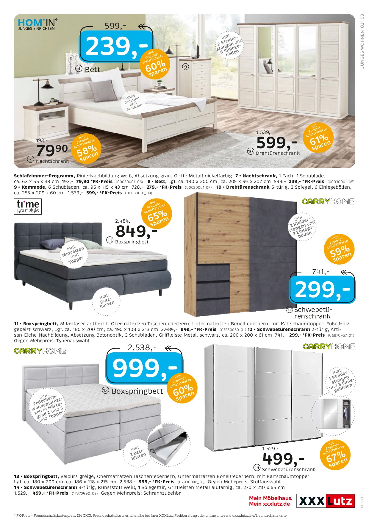 xxxlutz - XXXlutz - Junges Wohnen-Prospekt gültig vom 01.09. bis 14.09. - page: 3