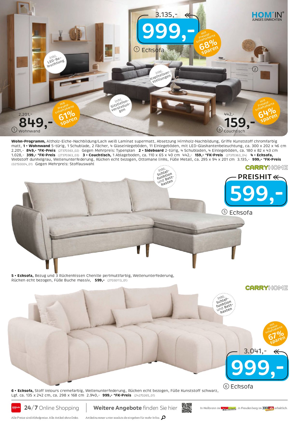 xxxlutz - XXXlutz - Junges Wohnen-Prospekt gültig vom 01.09. bis 14.09. - page: 11