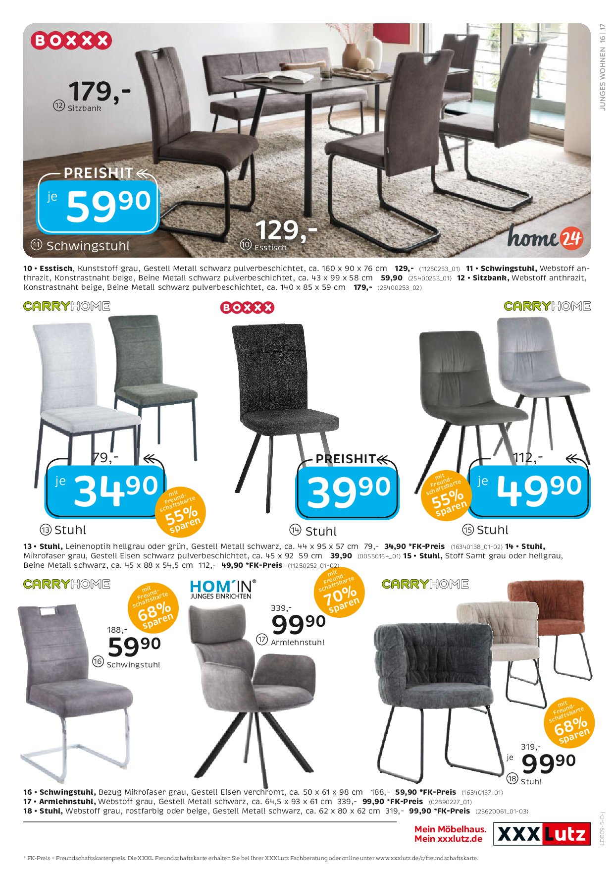 xxxlutz - XXXlutz - Junges Wohnen-Prospekt gültig vom 01.09. bis 14.09. - page: 16