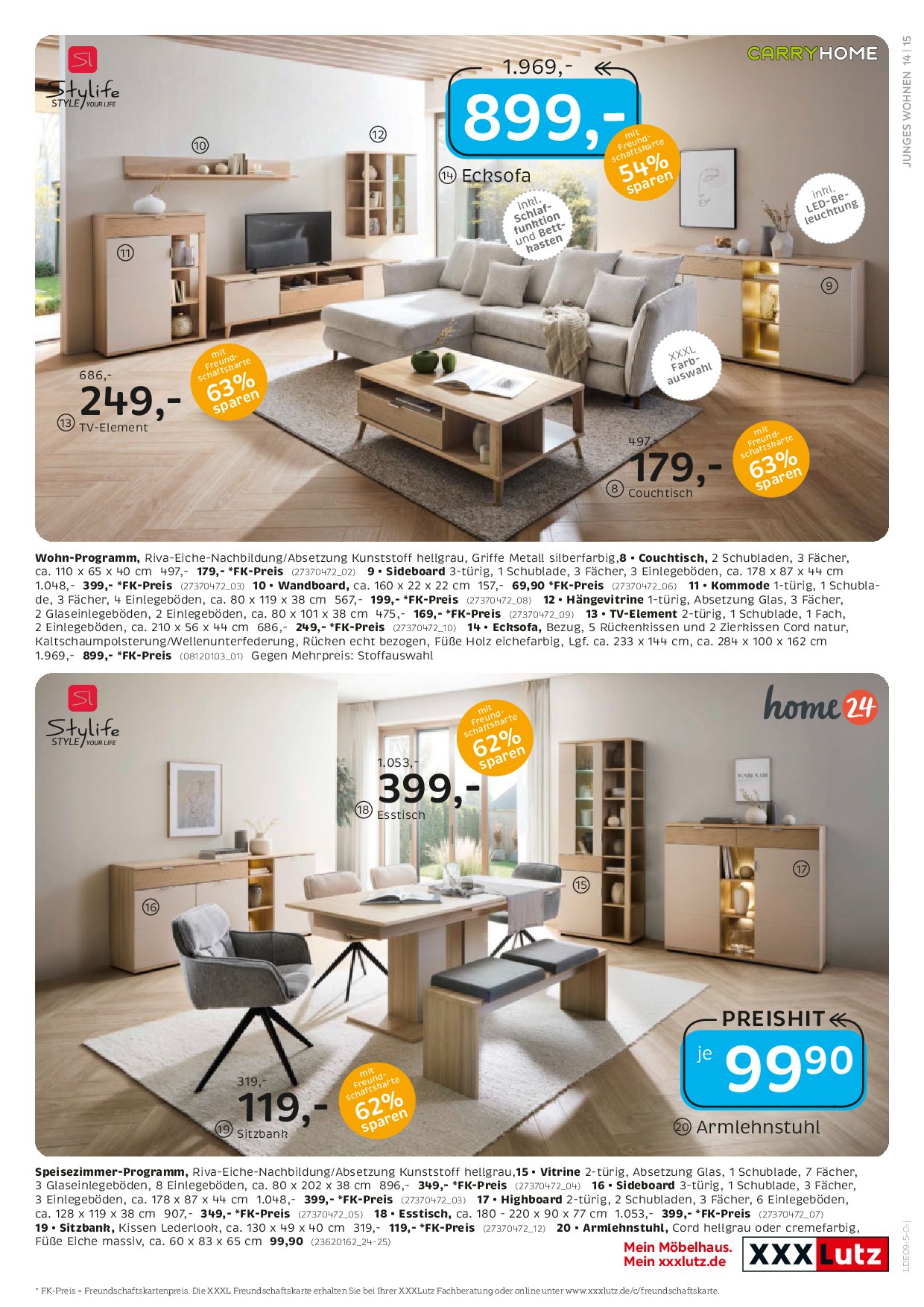 xxxlutz - XXXlutz - Junges Wohnen-Prospekt gültig vom 01.09. bis 14.09. - page: 14