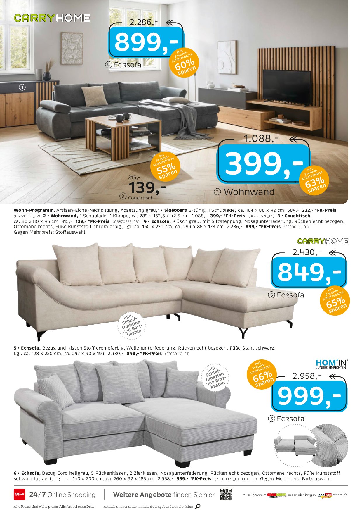 xxxlutz - XXXlutz - Junges Wohnen-Prospekt gültig vom 01.09. bis 14.09. - page: 9