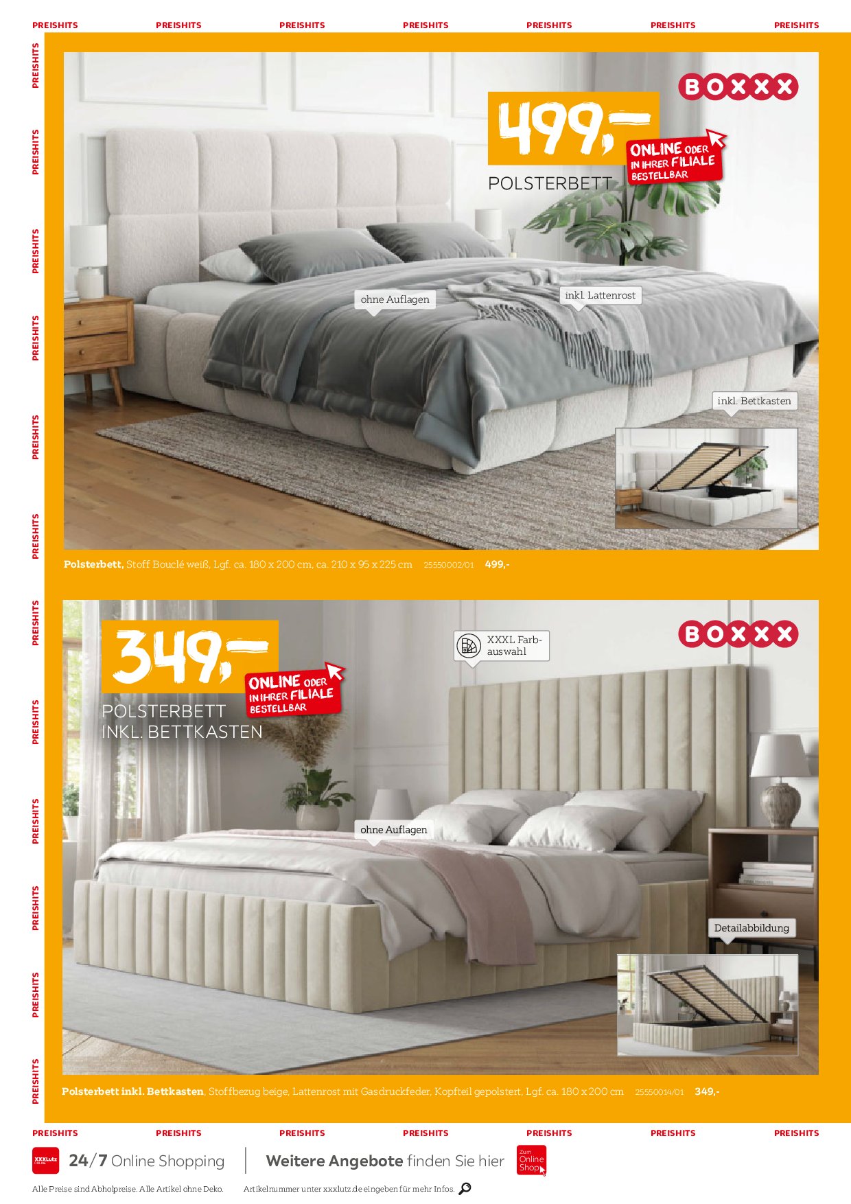 xxxlutz - XXXlutz - Schlafen Preishits!-Prospekt gültig vom 01.09. bis 14.09. - page: 2
