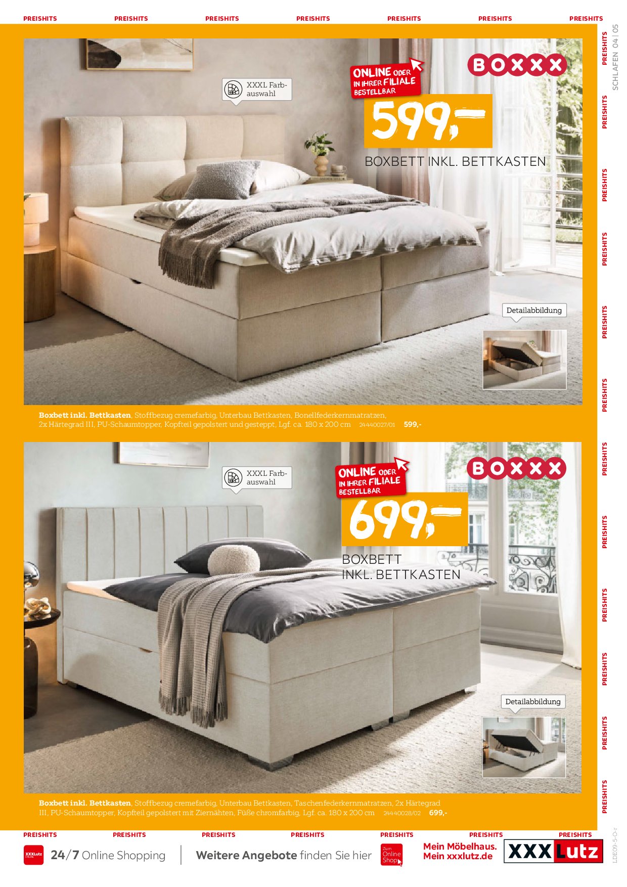 xxxlutz - XXXlutz - Schlafen Preishits!-Prospekt gültig vom 01.09. bis 14.09. - page: 5