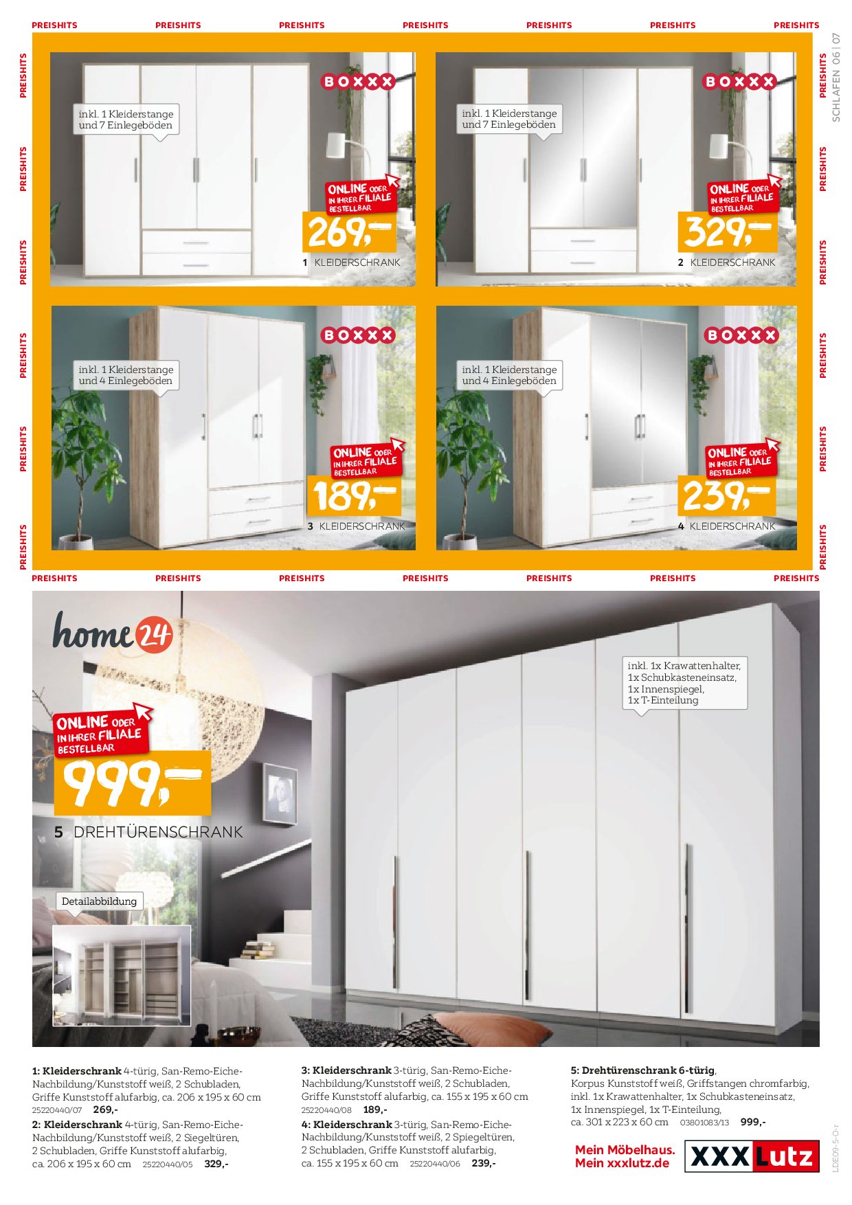 xxxlutz - XXXlutz - Schlafen Preishits!-Prospekt gültig vom 01.09. bis 14.09. - page: 7