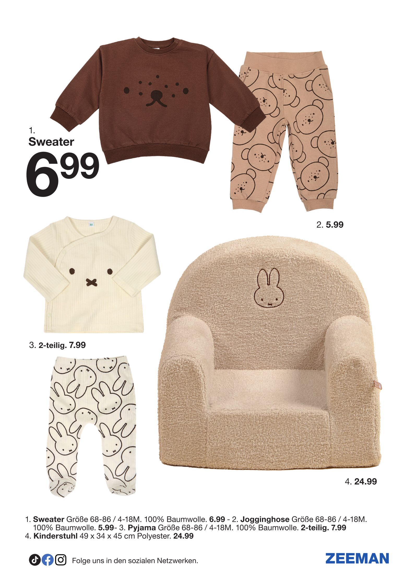 zeeman - Zeeman - Miffy-Prospekt gültig vom 30.08. bis 05.09. - page: 3