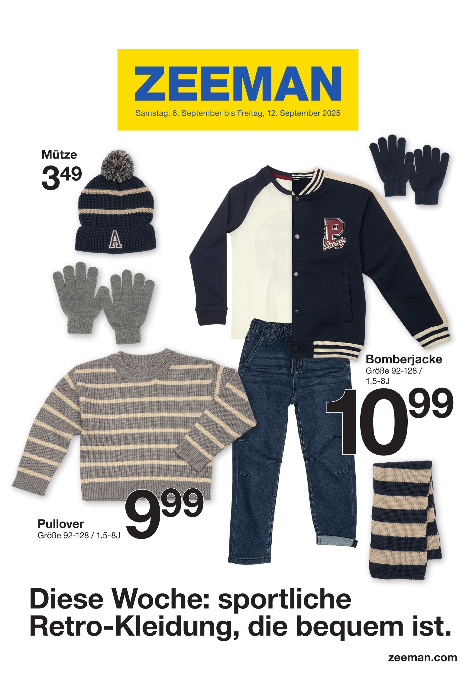 zeeman - Zeeman-Prospekt gültig vom 06.09. bis 12.09. - page: 1