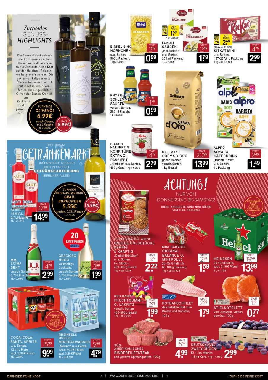 zurheide-feine-kost - Zurheide Feine Kost - Düsseldorf-Prospekt gültig vom 11.08. bis 16.08. - page: 6