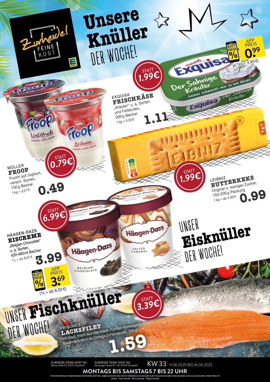 zurheide-feine-kost - Zurheide Feine Kost - Düsseldorf-Prospekt gültig vom 11.08. bis 16.08.
