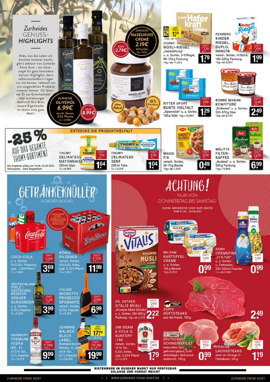 zurheide-feine-kost - Zurheide Feine Kost - Oberhausen-Prospekt gültig vom 18.08. bis 23.08. - page: 6