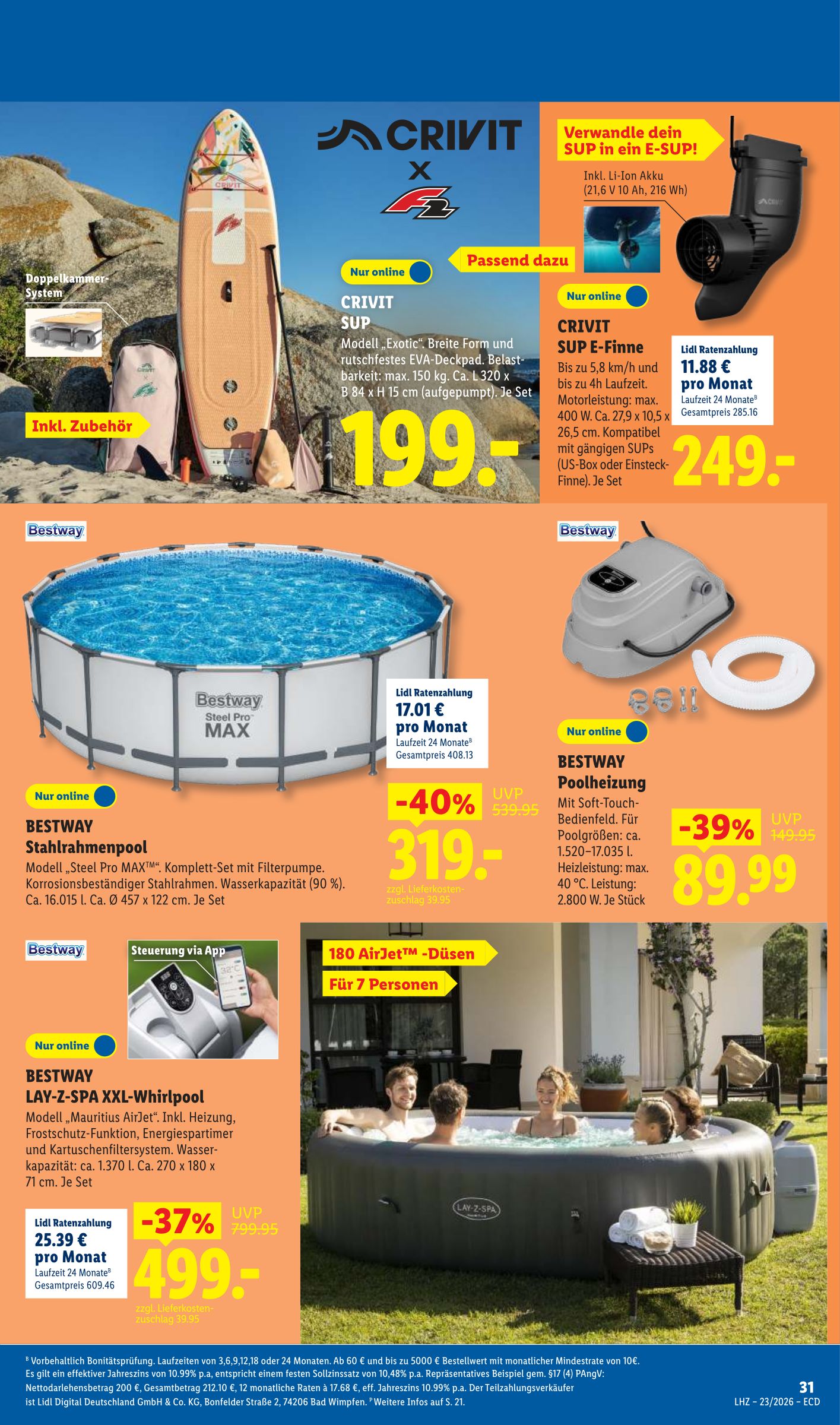 lidl - Lidl - Angebot der Woche Prospekt nächste Woche – von Montag 01.06.2026 bis Samstag 06.06.2026 - page: 31